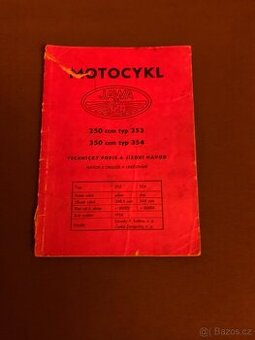 Technický popis Jawa