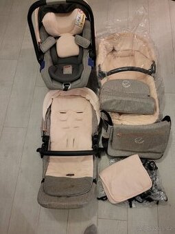 Kočárek Jané Crosswalk R dvojkombinace Powder T79