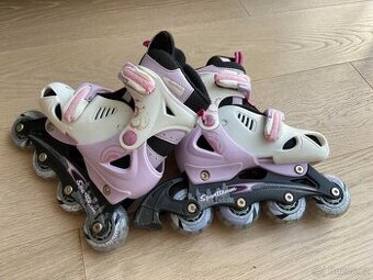 Dětské in-line brusle roztahovací vel. 30-33