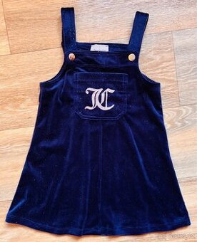 Krásné sametové šatičky Juicy Couture vel.92
