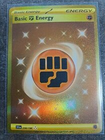 Pokemon TCG Fight Energy GOLD SVI 258