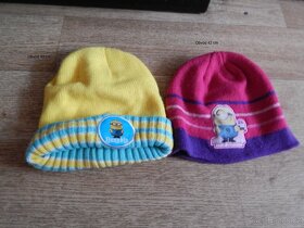 Dětské zimní čepice a rukavice