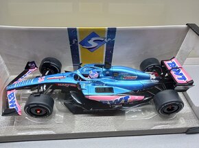F1 BWT ALPINE A522 2022 RENAULT FERNANDO ALONSO SOLIDO 1:18