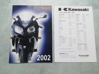 Kawasaki 2002 CZ katalog - doprava v ceně