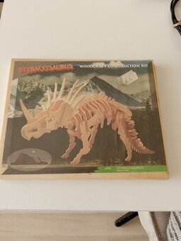 Dřevěná stavebnice dinosaura - 1