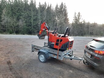 🛠️ PŮJČOVNA | PRONÁJEM MINIBAGRU LEITE 800 kg 🛠️ - 1