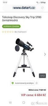 Nový Teleskop Discovery Sky Trip ST80