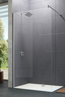 Koupelnová sprchová zástěna Walk-in HUPPE-90- nová