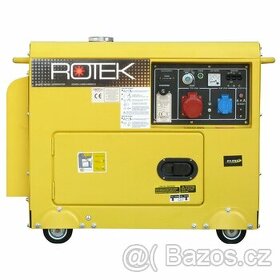 Elektrocentrála diesel 6kW/380V odhlučněná verze