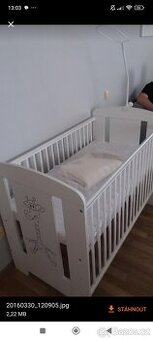 Dětská postýlka 120x60