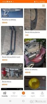 Střešní nosič Felicia
