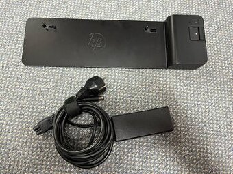 Dokovací stanice HP 2013 Ultra slim, zdroj, jako nová