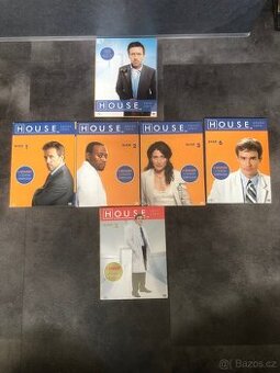 DVD Dr. House mix disků z 1., 2. a 3. série