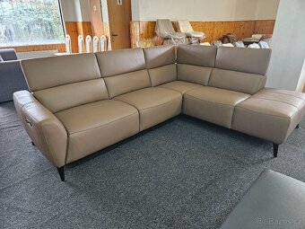 Moderní kožená sedací souprava