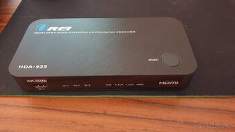 OREI HDA-935 HDMi eARC audio extractor 4K HDR, Dolby Atmos