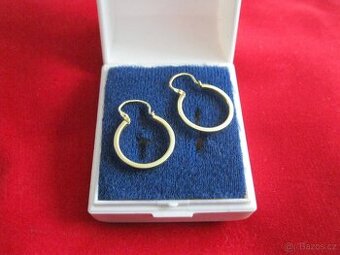 Zlaté náušnice - 14 ti karátové 585/1000