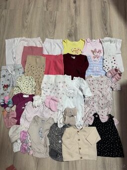 Oblečení na holčičku, vel. 56