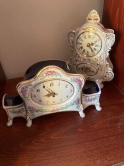 Porcelánové hodiny
