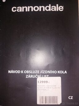 Kolo Cannondale