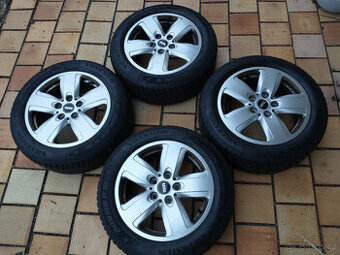 ALU KOLA A PNEU NA MINI a BMW 205/55 R16 94 h m+s