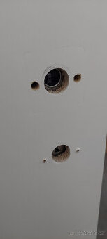 dveře 80/197 bezfalcové - Bílé barvaCPL bílá na pór - SAPELI