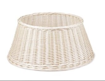 Proutěný kryt stojanu Vánočního Stromečku - béžová