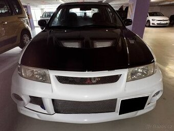 Mitsubishi Lancer EVO 6 LHD 1999 bílé pěkné bez koroze