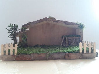 Nový ručně dělaný betlém SLEVA