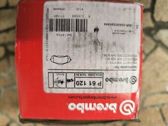 Brzdové destičky přední Citroen Berlingo a jine