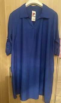 Italské nové košilové šaty vel. 48 a více