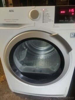 sušička prádla Aeg absolute care, kapacita 8kg,A+++