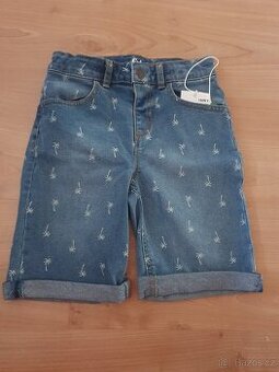Riflové džínové v.134 kraťasy šortky bermudy C&A nové