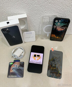 🍏 Apple iPhone 13 256GB - Midnight (12m. ZÁRUKA) + DÁRKY