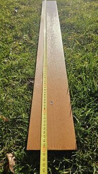 Prodám PVC plotové desky – 24 ks (předvrtané)