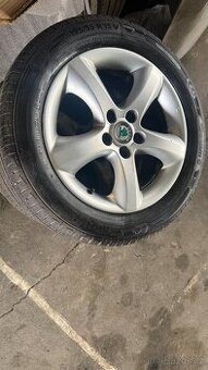 originál alu kola Škoda Fabia