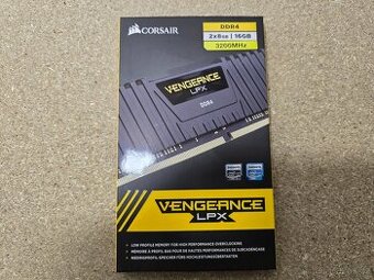 Corsair 16GB KIT DDR4 3200MHz CL16 Vengeance LPX Black