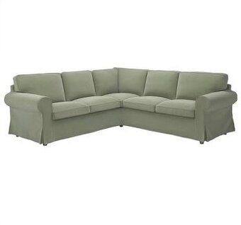 ikea ektorp potah hakebo šedozelená