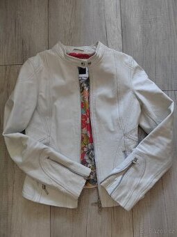 Dámská kožená bunda S