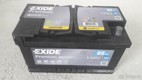 Autobaterie EXIDE Premium 85Ah, 12V, EA852  (v záruce)
