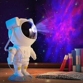 Astronaut Noční Hvězdný Projektor dárek pro dítě