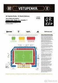 Sparta - Ostrava 20.4. 2024 fotbal