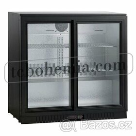 Barová chladnička se dvěma skleněnými dveřmi - SC 211 SLE