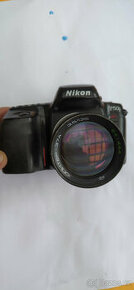 Prodám kinofilmovou zrcadlovku Nikon F 50, Jupiter 37A