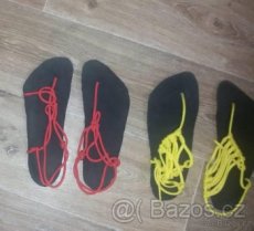 Barefoot boty homemade