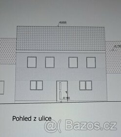 Pozemek s projektovou dokumentací pro stavbu domu se 3 byty