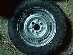 Pneu optimo 145/80/r12 s diskem