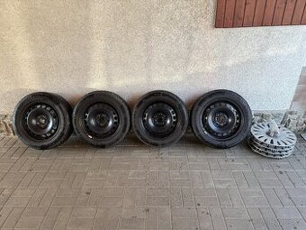 Plechové disky + zimní pneumatiky Continental