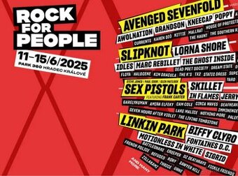 Lístky - Rock for People 2025