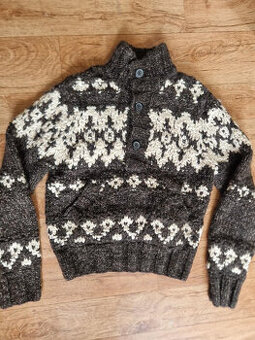 Pánský svetr -manufaktura New York-Abercrombie