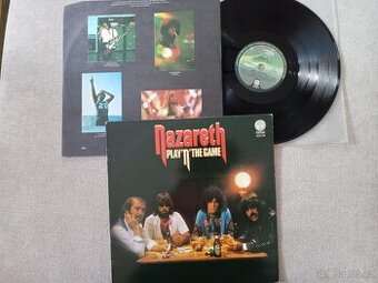NAZARETH „Play N the Game“ /Vertigo 1976/+orig. vnut. ob , - 1